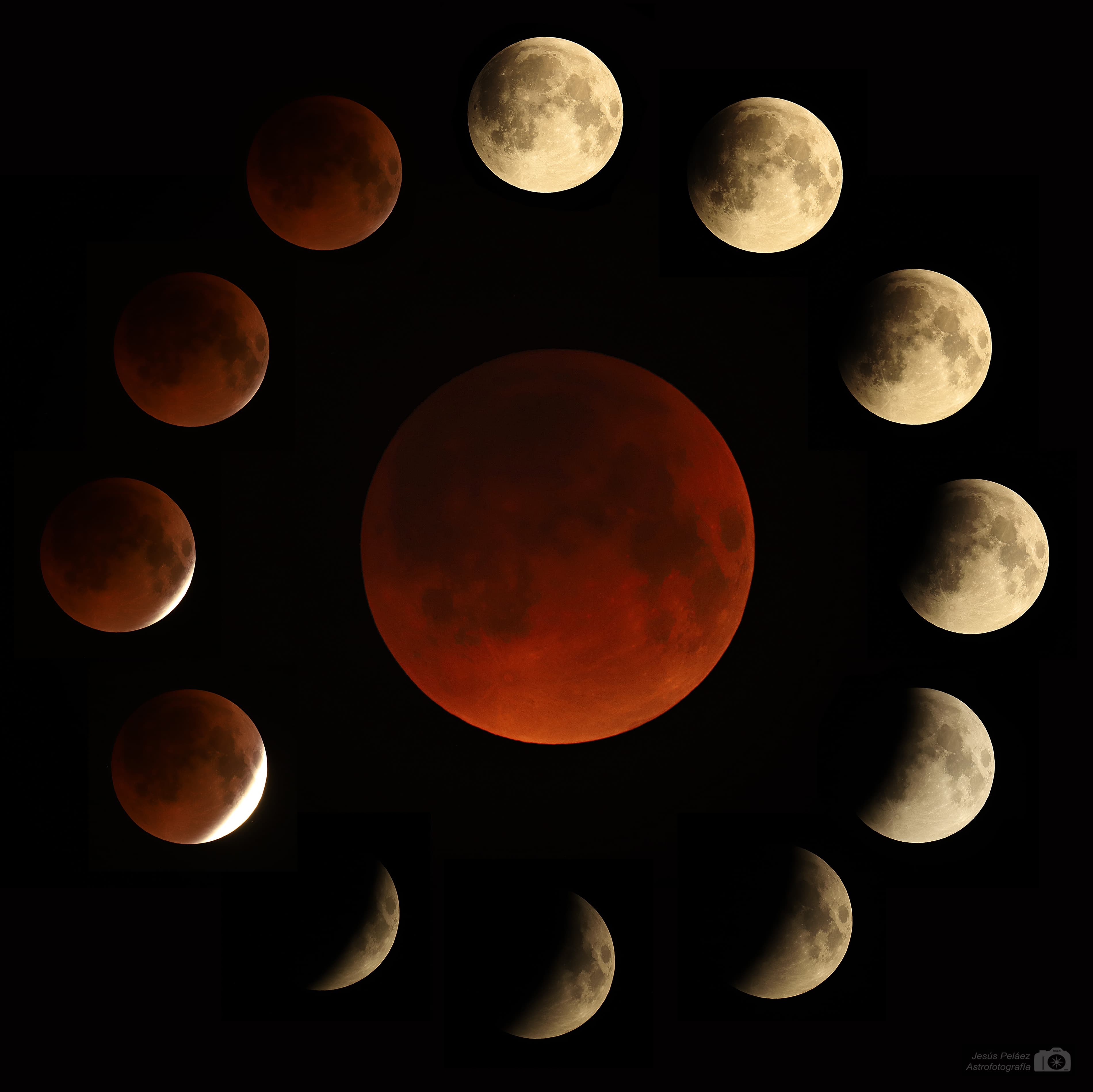  Eclipse De Luna - Composición