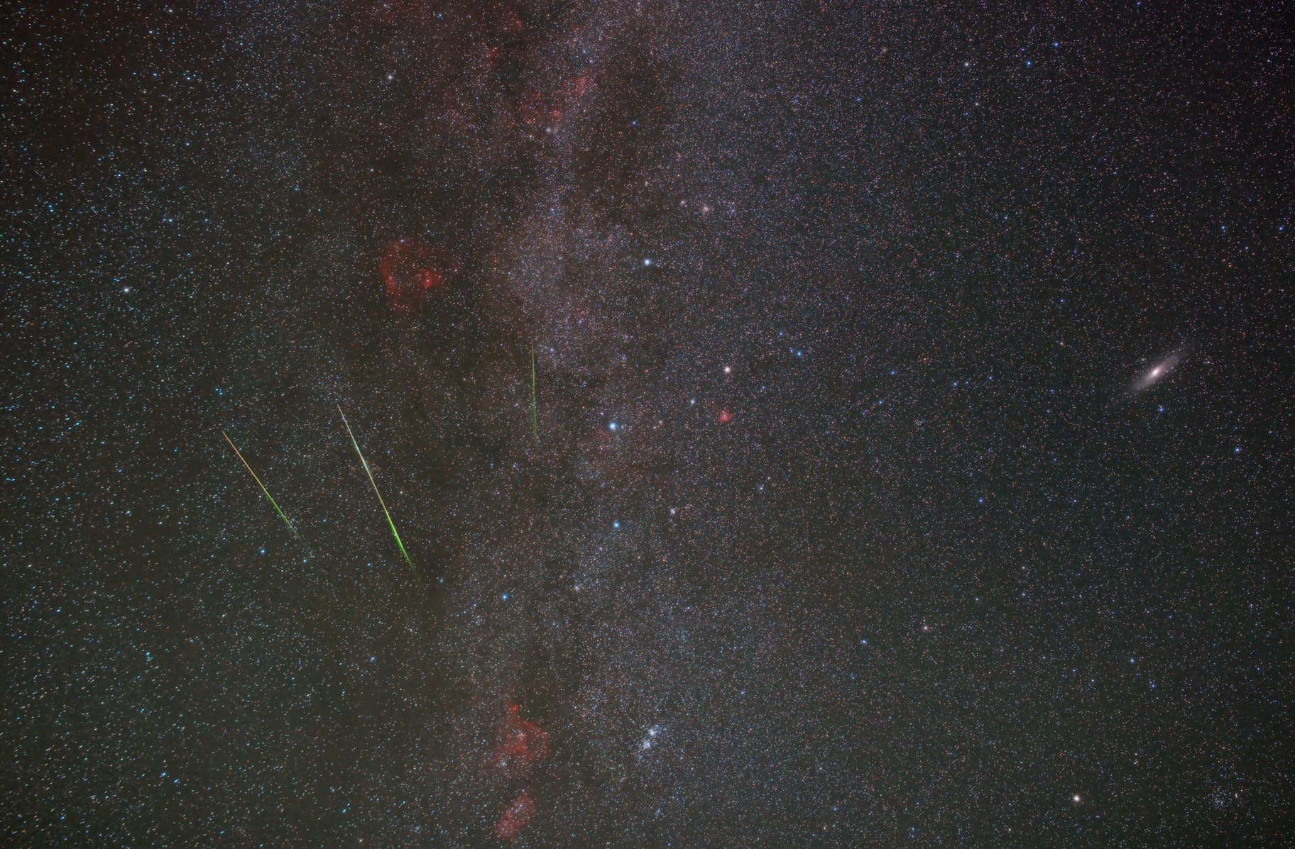  Perseidas en Casiopea