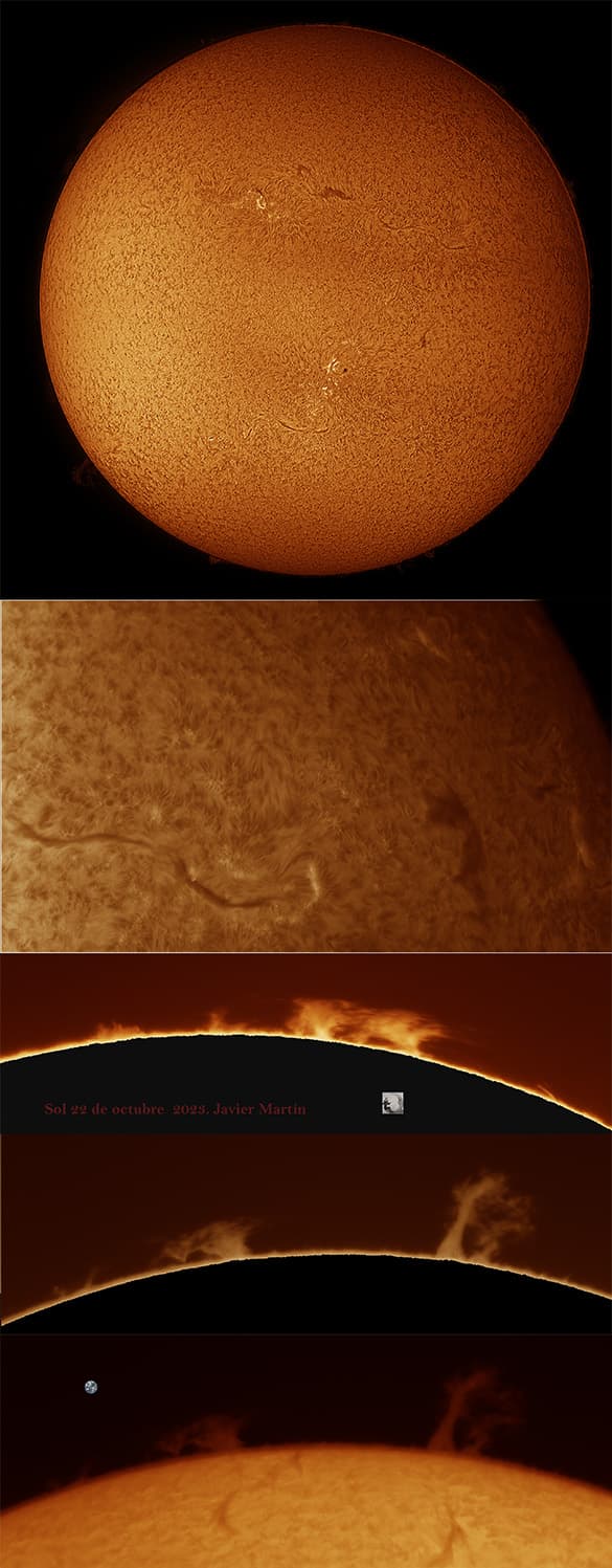 Sol del 22 de octubre 2023
