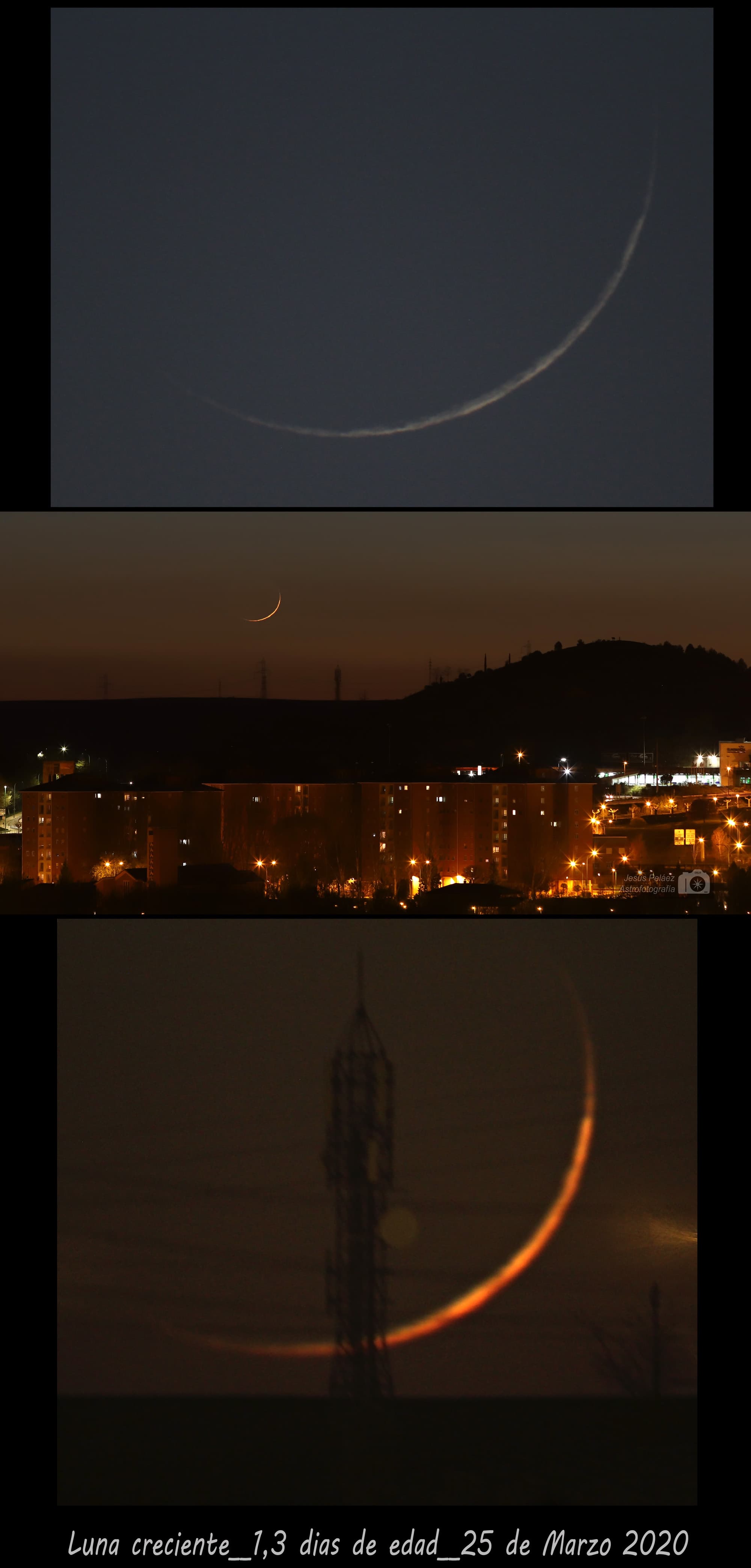  Luna creciente