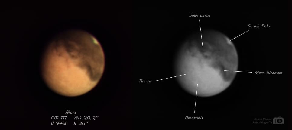 Marte casi en oposición