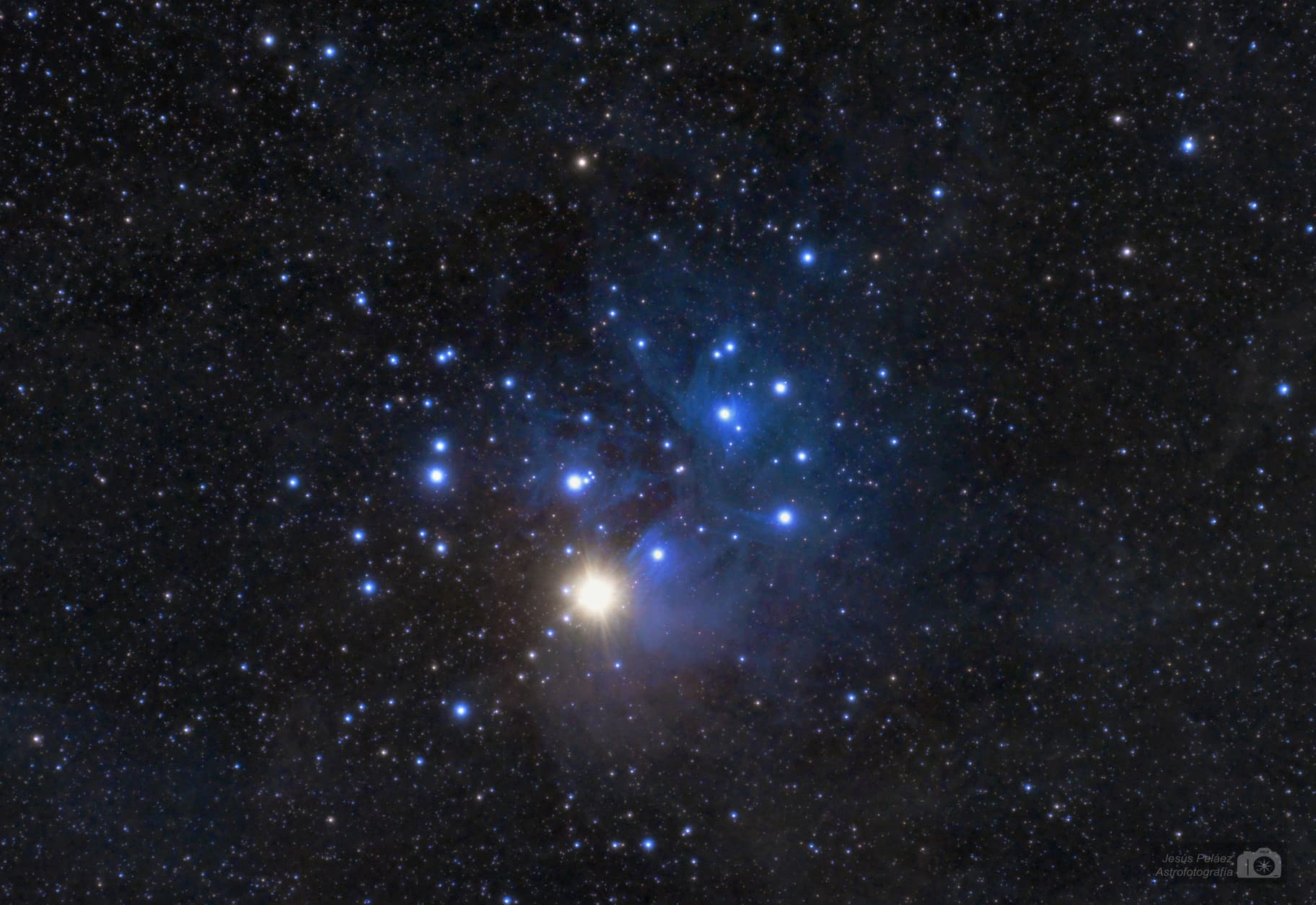 Conjuncion Venus-Pleyades