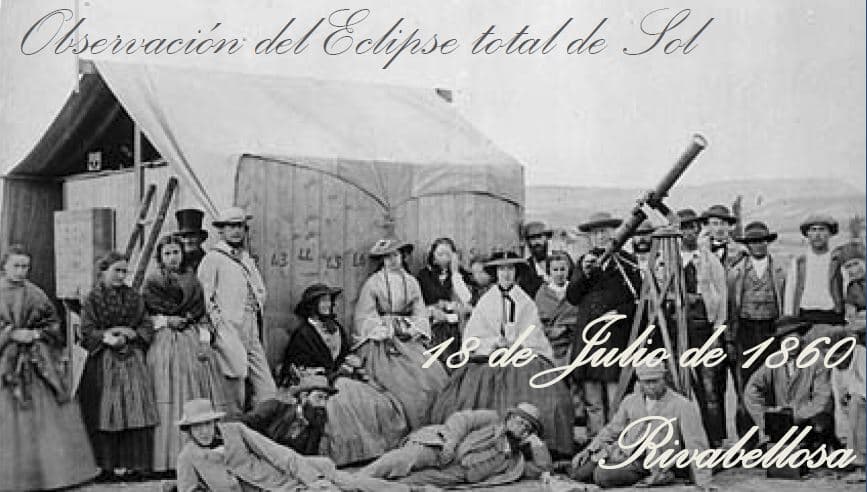 Eclipse de Sol de 1860 en Rivabellosa