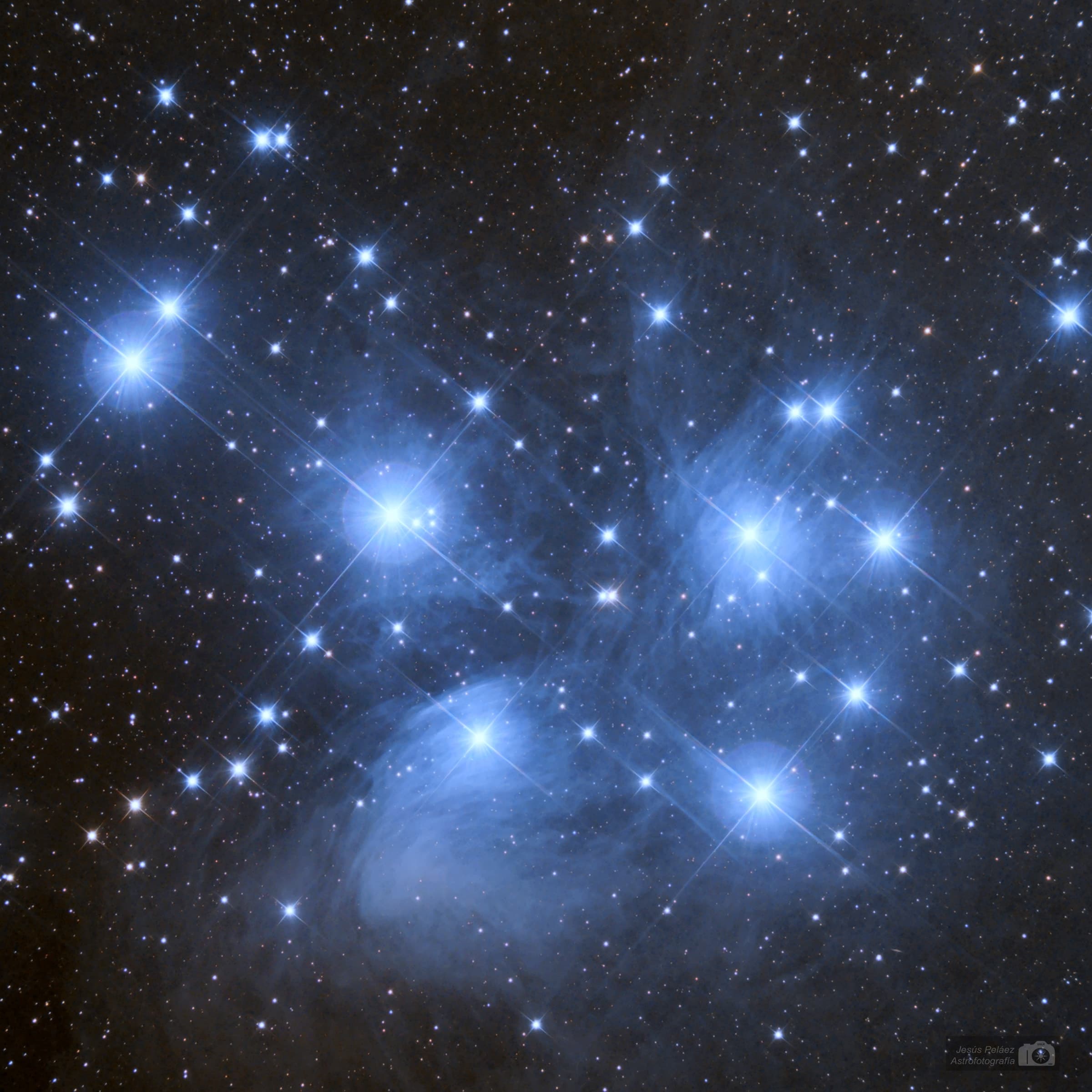 Cúmulo Las Pleyades En Tauro