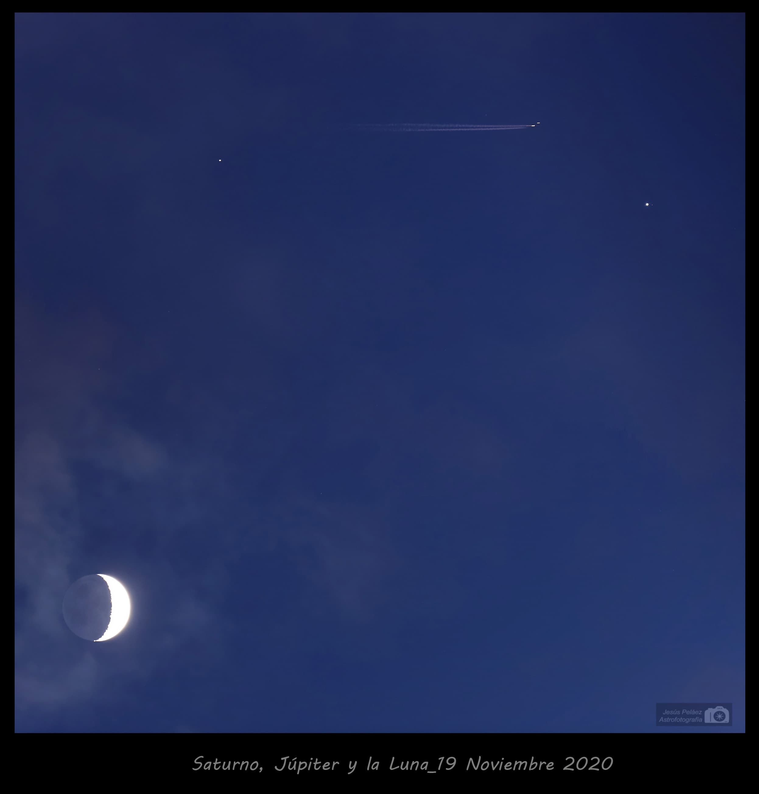 La Luna y los planetas