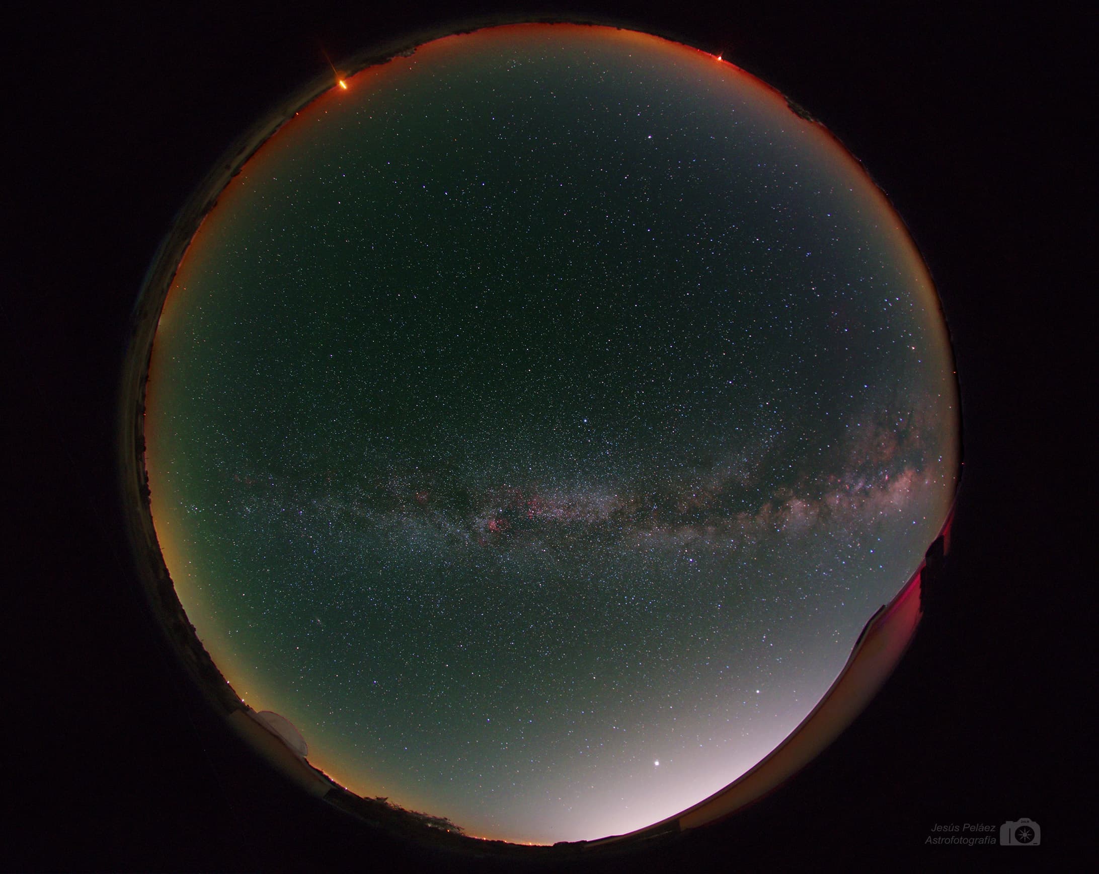 Via Lactera Desde El Observatorio Alcor