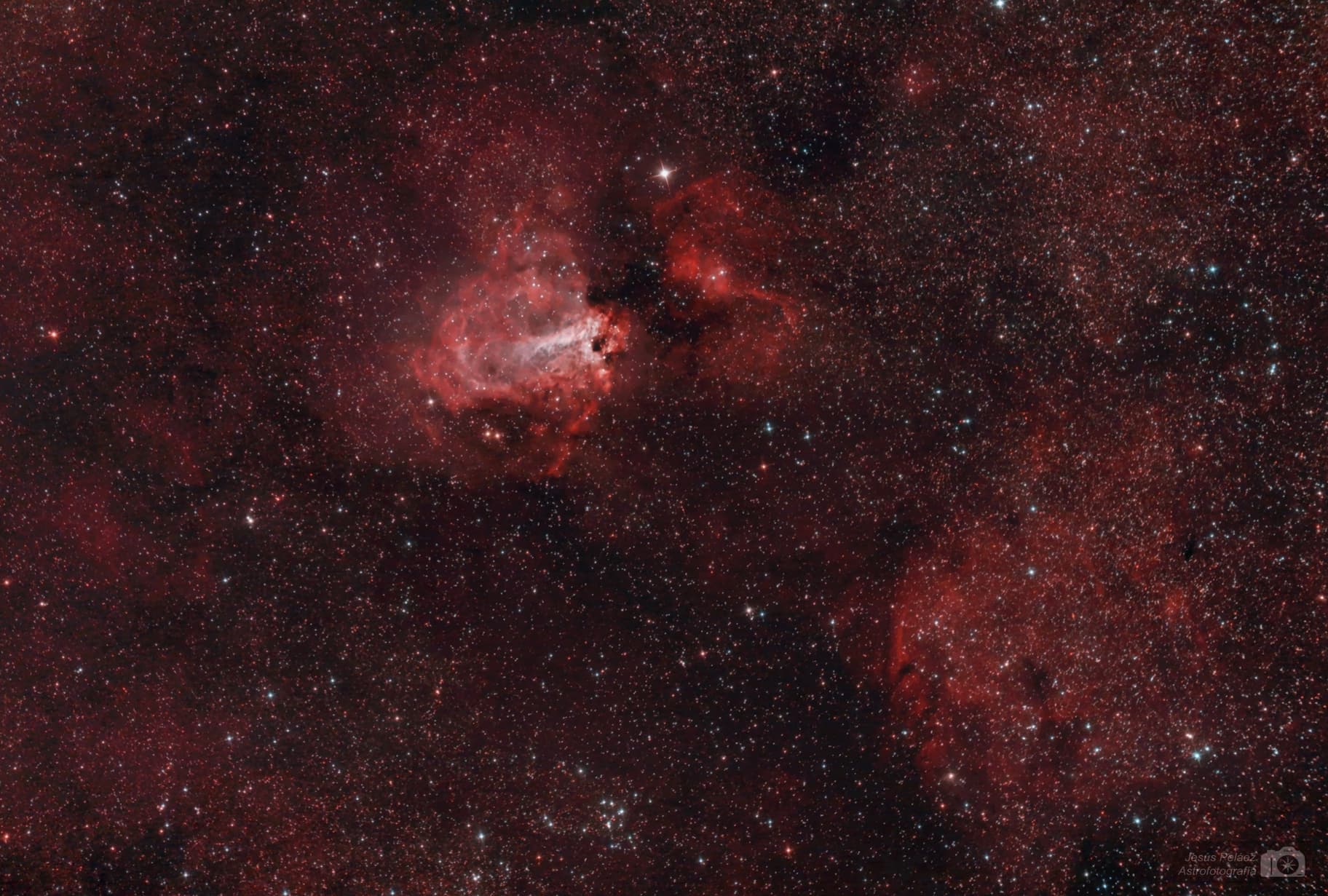 La Nebulosa Omega Y El Caballito De Mar