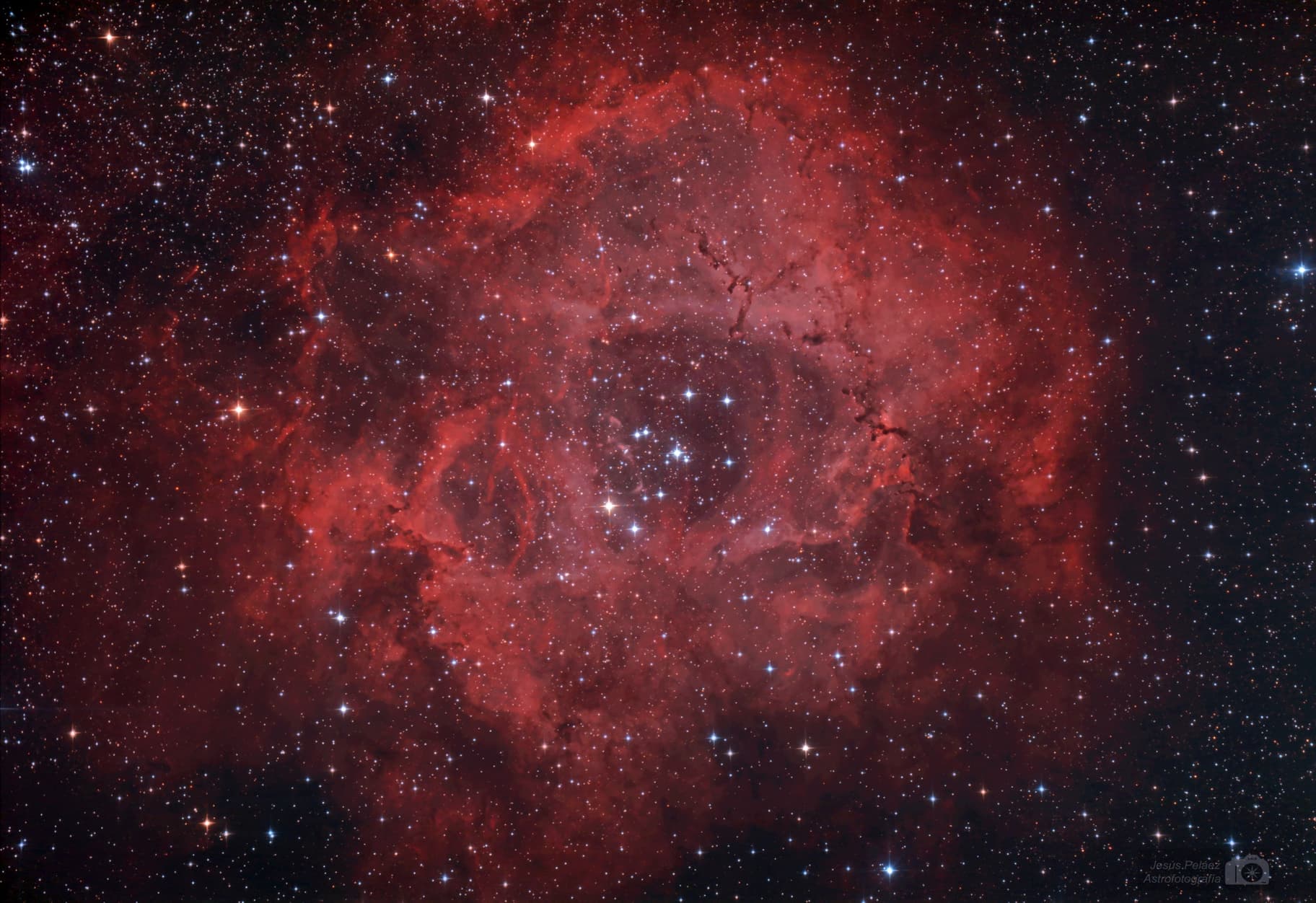 Nebulosa Roseta en Monoceros