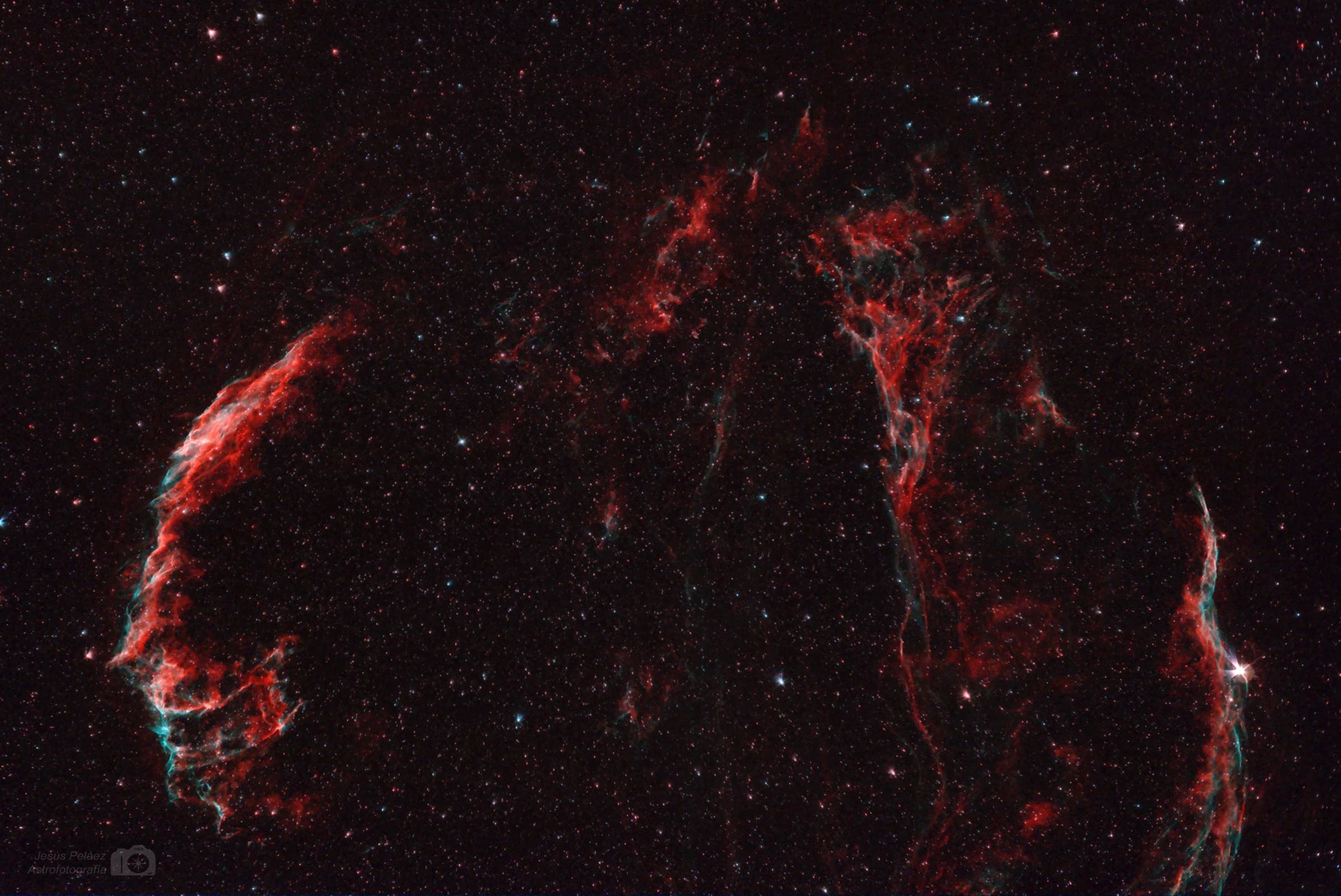 La Nebulosa Del Velo En Cisne