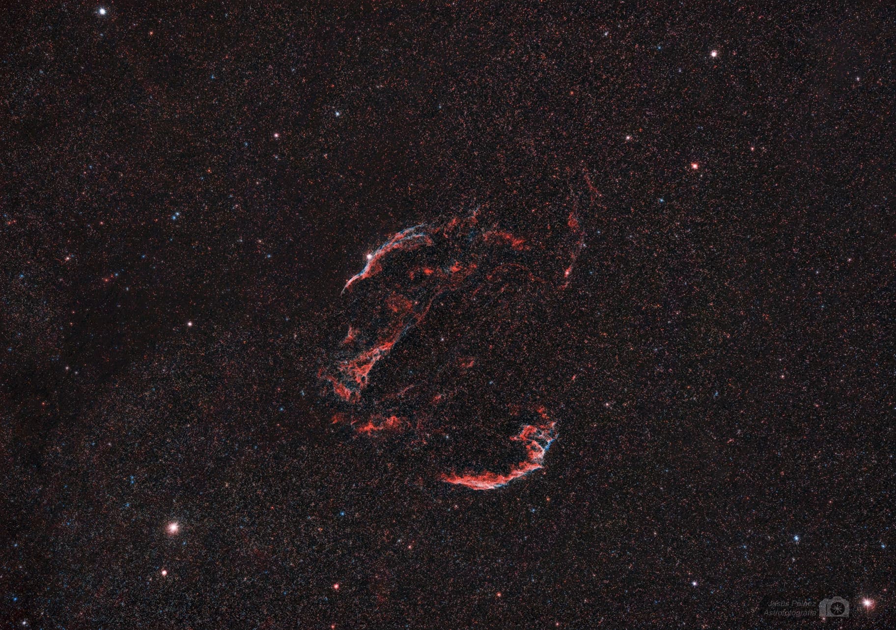 Las Nebulosas Del Velo En Cisne